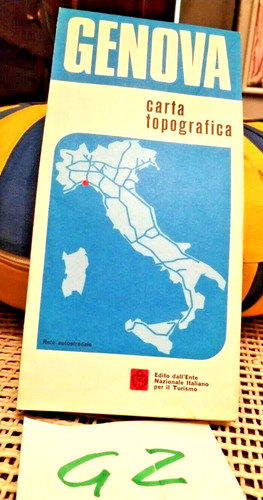 Genova carta topografica 1973 - genova,
