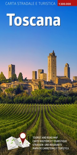 Carta stradale turistica - e,