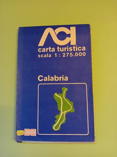 Calabria - (carta, stradale)