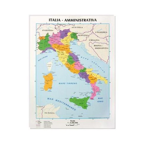Carta geografica banco - carta, da