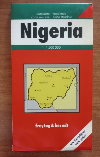 Nigeria carta stradale 1 - carta,