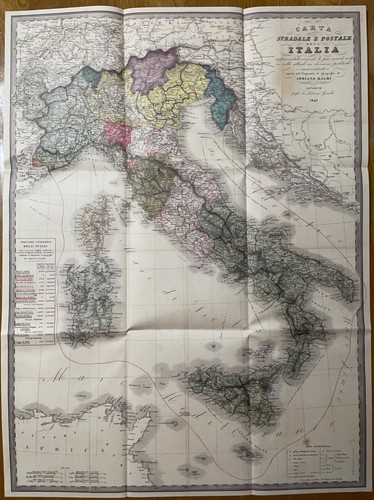Carta stradale postale - carta,