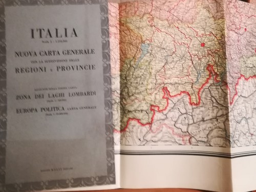 Italia scala 250 - scala, 1:1.250.000