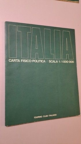 Italia carta fisico politica - carta, fisico-politica
