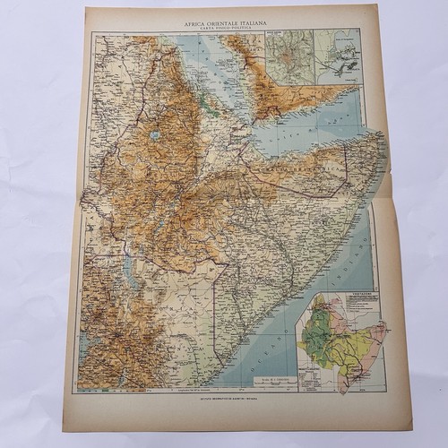 Carta africa orientale - carta,