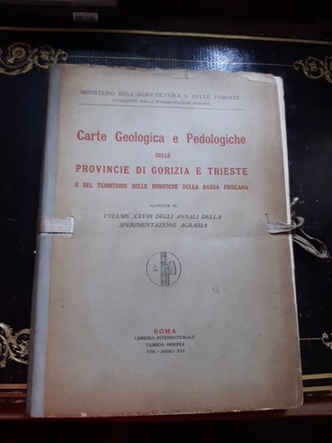 Carte geologica pedologiche - geologica, e