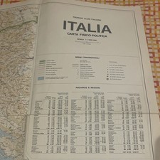 B660.  Carta Fisico Politica