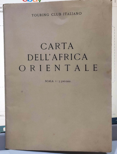 Carta dell africa orientale - carta,