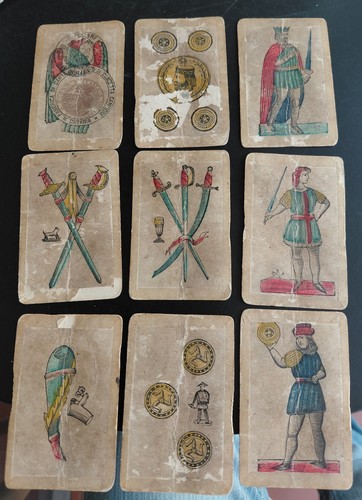 Mazzo carte vintage concetta - carte,