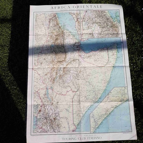 Carta geografica africa - carta,