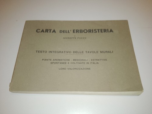 Carta dell erboristeria - carta, dell'erboristeria