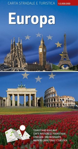 Carta stradale turistica - carta, e