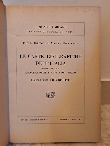 Arrigoni bertarelli carte - bertarelli,