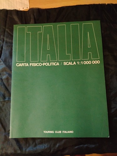 Italia carta fisico - carta, fisico-politica