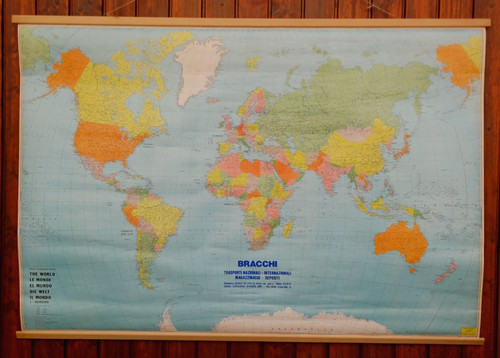 Bracchi carta geografica - bracchi,